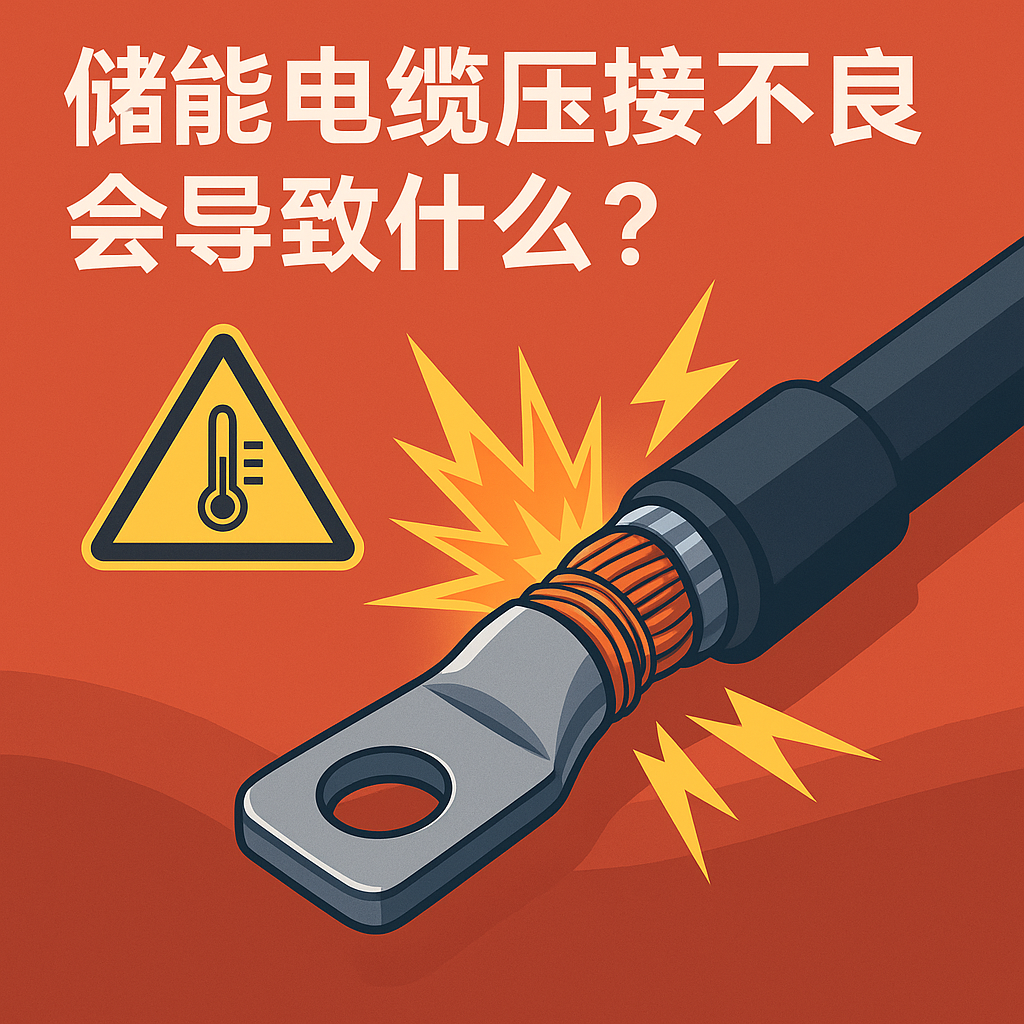 储能电缆压接不良会导致什么？